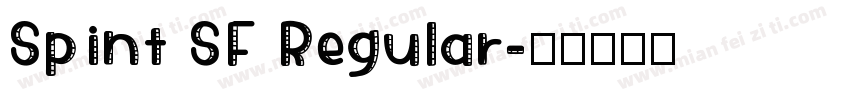 Spint SF Regular字体转换